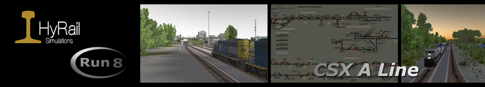 HyRail Simulations CSX A Line