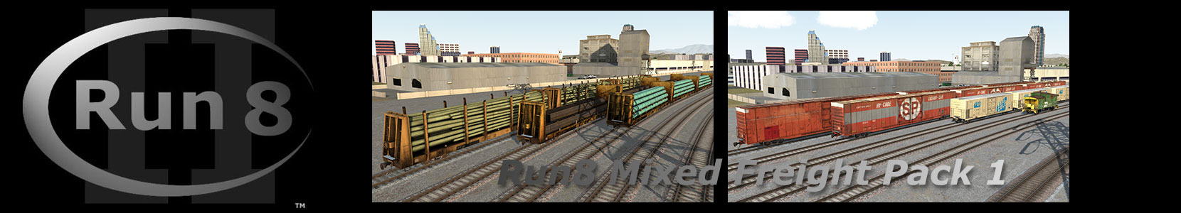 Run8 Train Simulator Mixed Freight Pack 1