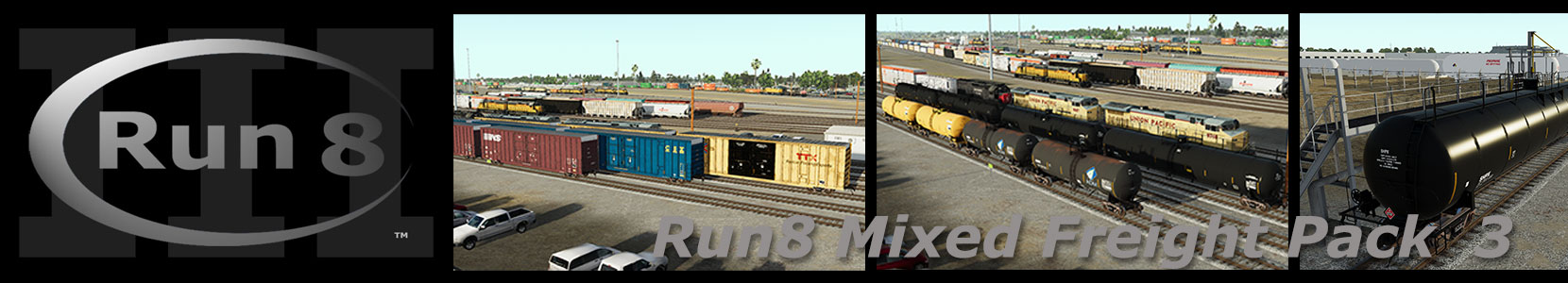Run8 Train Simulator Mixed Freight Pack 3