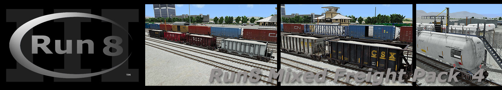 Run8 Train Simulator Mixed Freight Pack 4