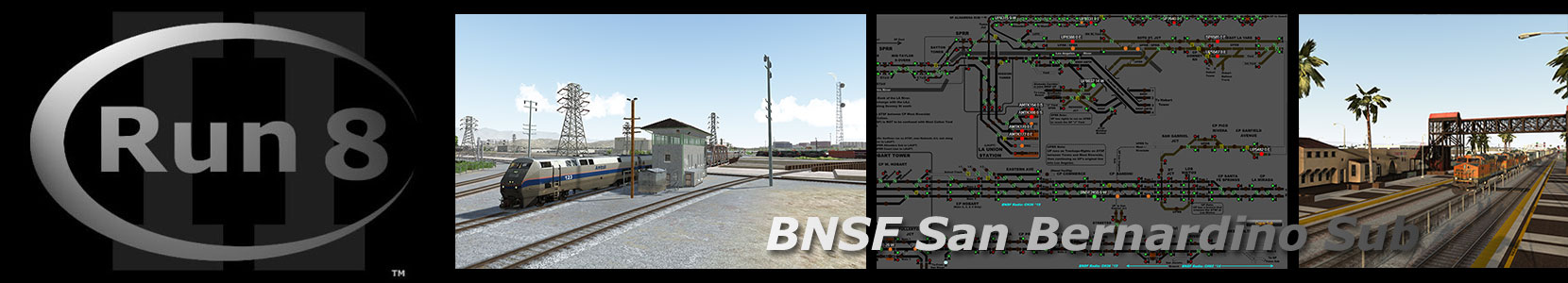 Run8 Train Simulator BNSF San Bernardino Sub