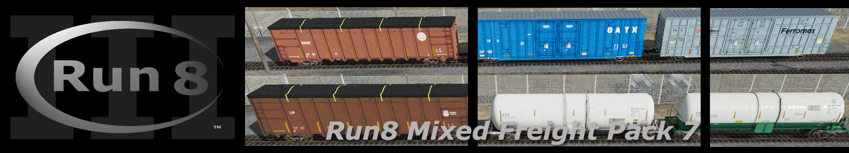 Run8 Train Simulator Mixed Freight Pack 7