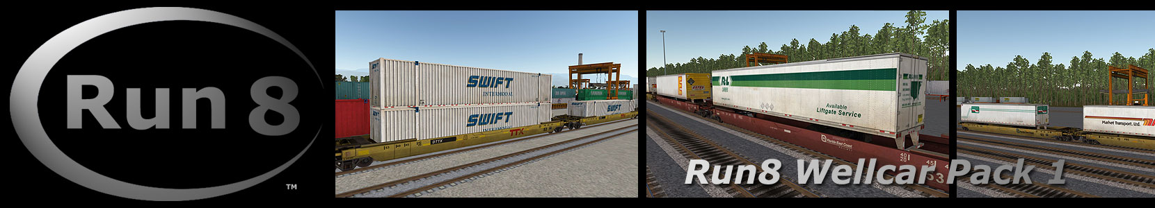 Run8 Train Simulator Wellcar Pack 1